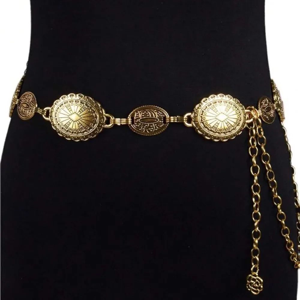 Boho Medallion belt N922